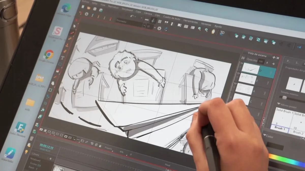 Maestría en Storyboarding, Previsualización y Layout para Proyectos de Animación 3D