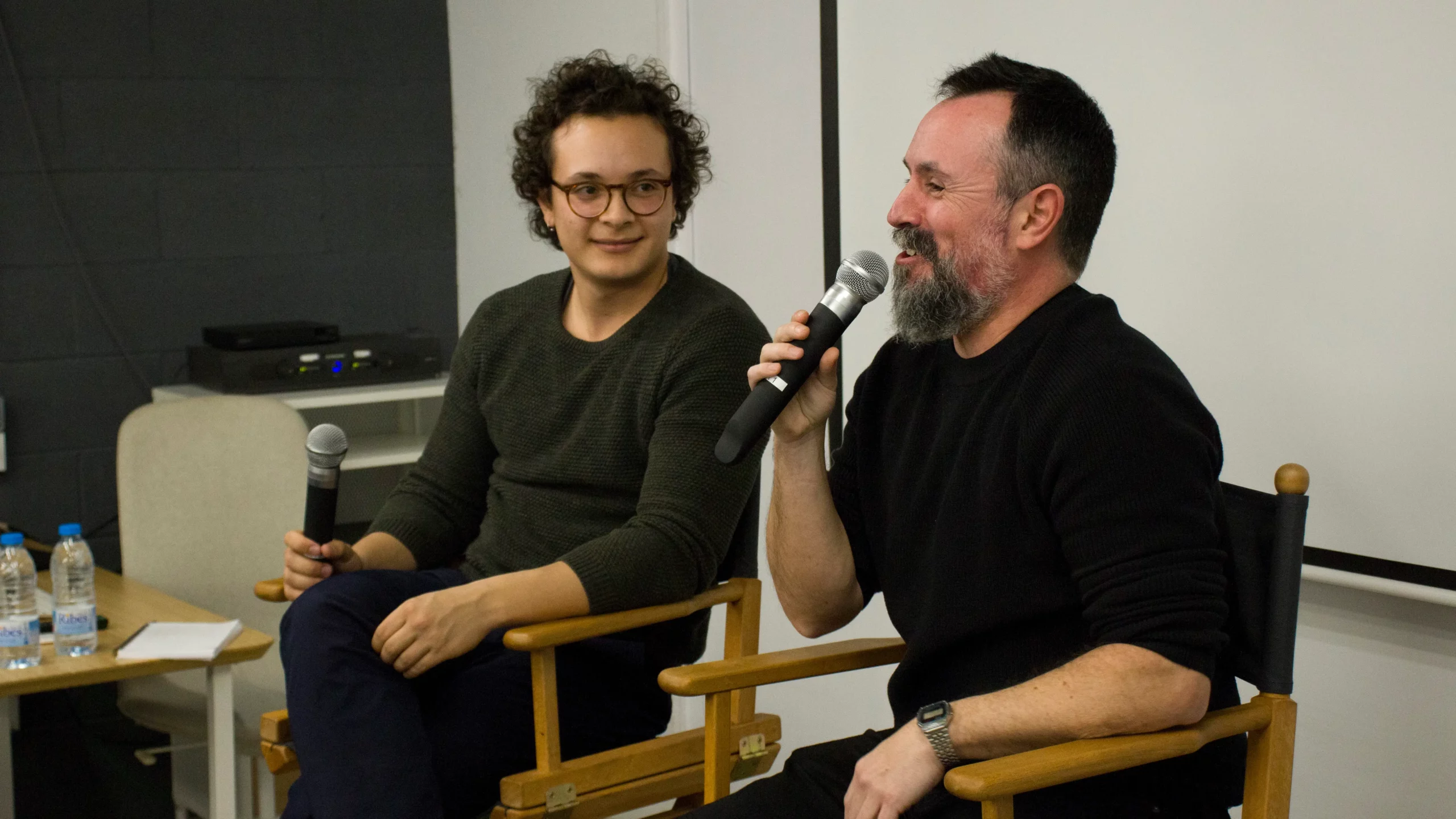 Caye Casas Masterclass en ECIB - Escola de Cinema de Barcelona 2