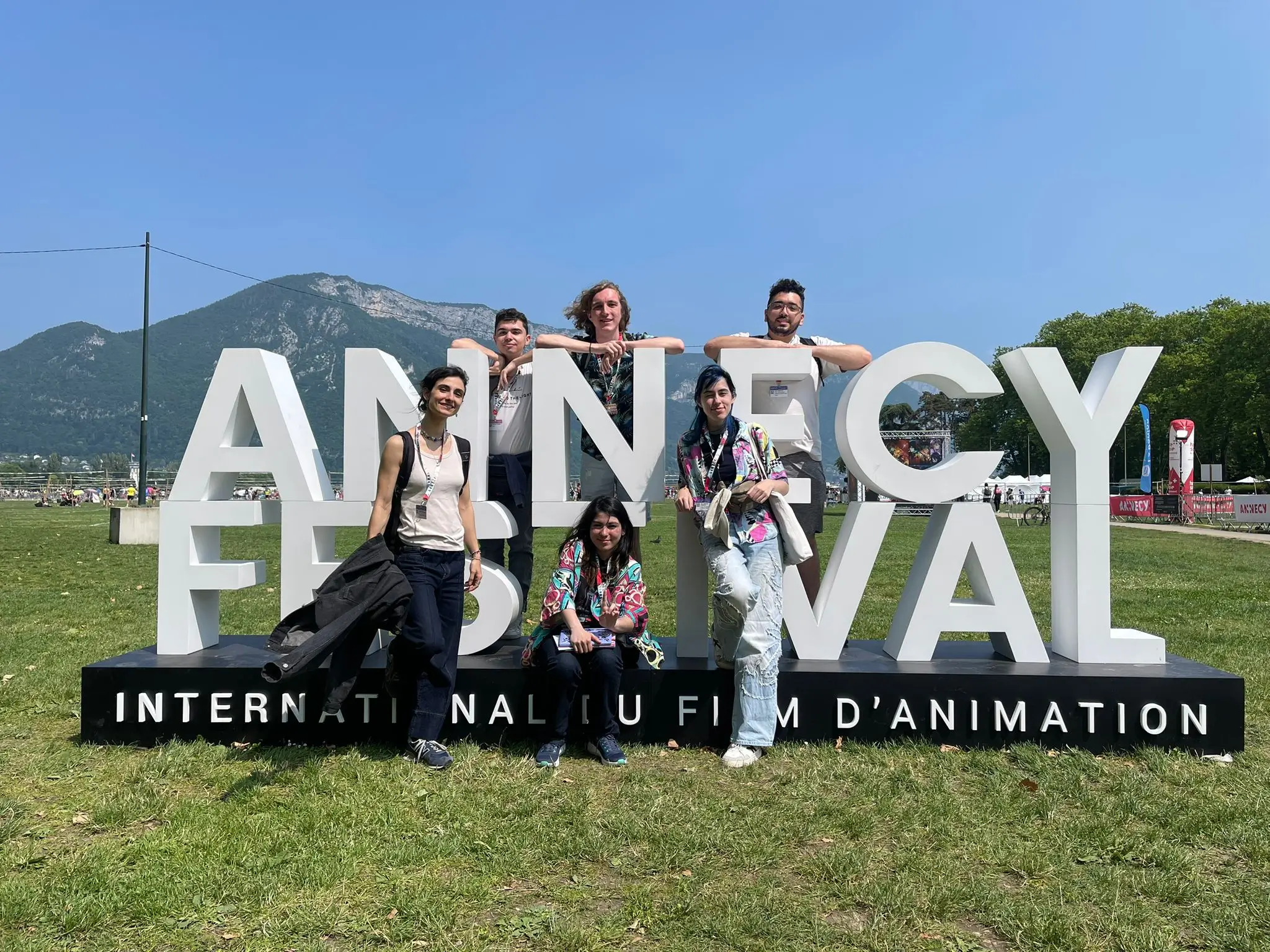 Alumnos Animación Festival Annecy - ECIB - Escuela de Cine de Barcelona