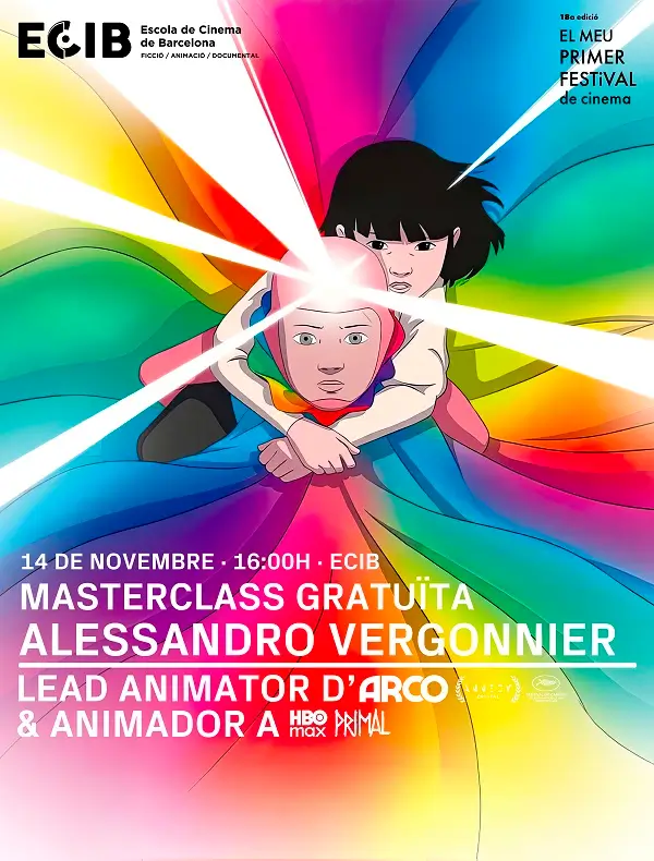 Masterclass Alessandro Vergonnier - ECIB - Escuela de Cine y Animación de Barcelona