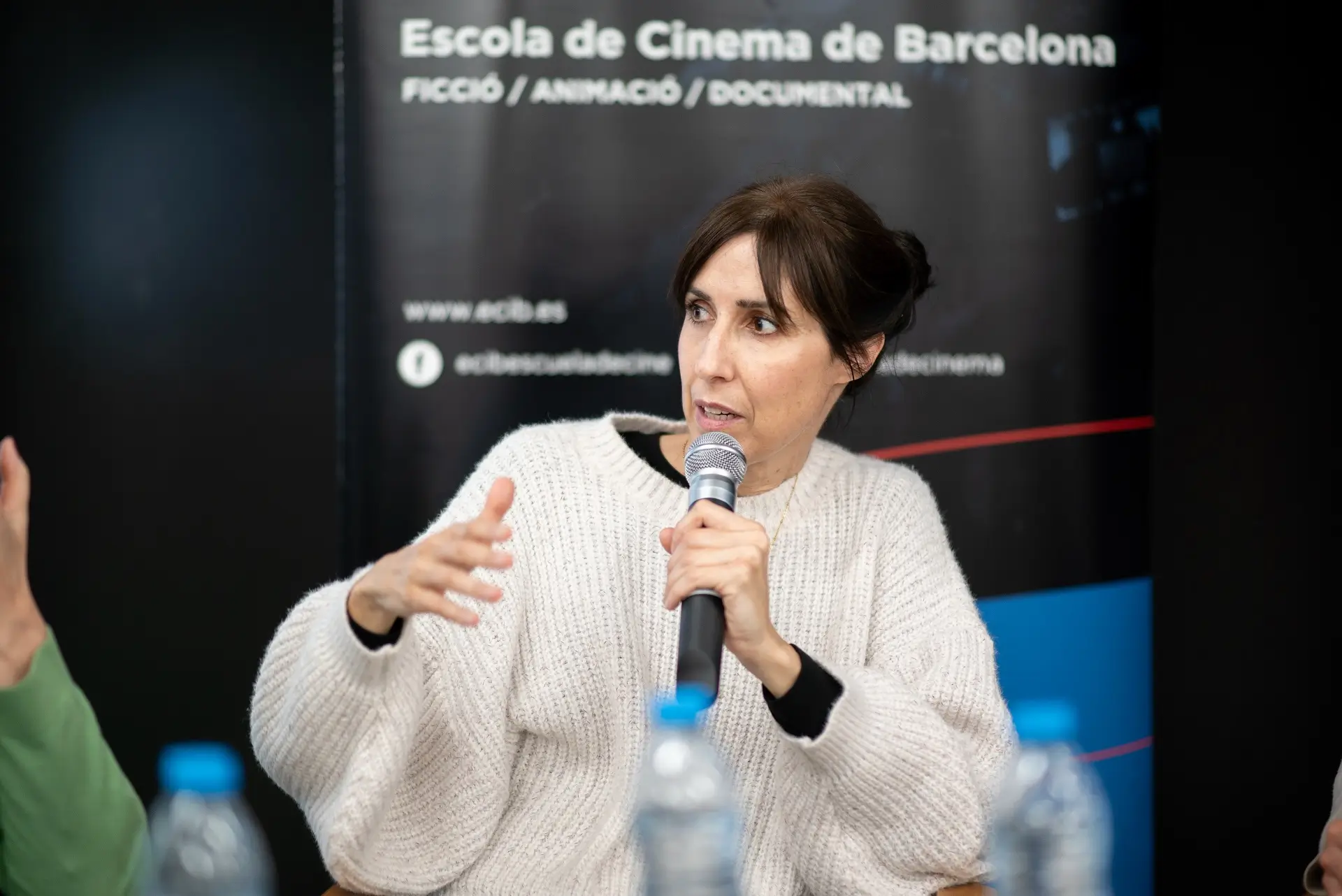 Eva Libertad,, directora y guionista la película Sorda en ECIB Escuela de Cine de Barcelona