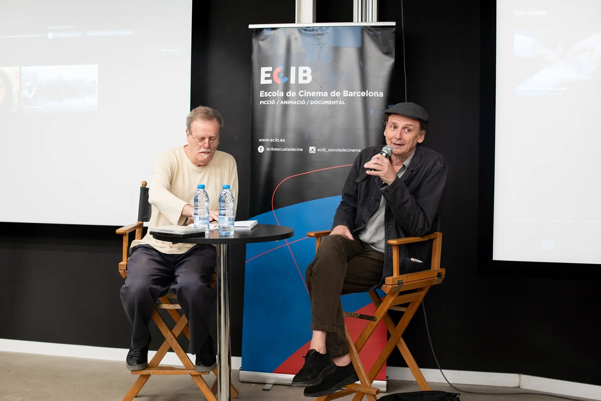 Fotos de la Masterclass de José Luís Guerín en ECIB - Abril de 2026