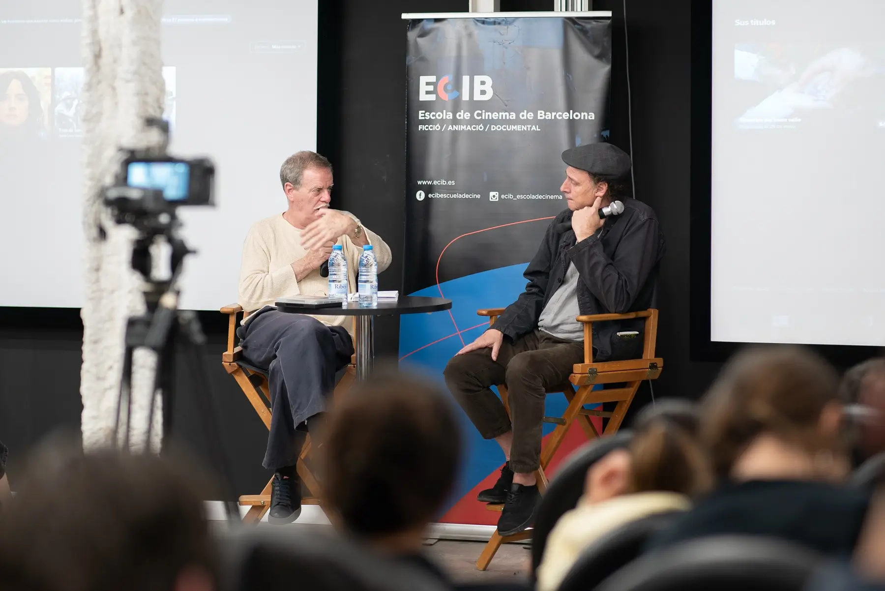 Masterclass del cineasta José Luis Guerín en ECIB - Escola de Cinema de Barcelona